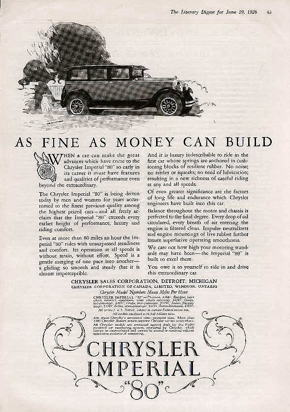 1926 Chrysler 10